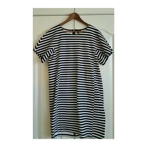 J.Crew Black Label Stripped Dress (Cute)!